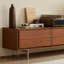Meuble télé moderne en bois massif brun-330016813-330016815