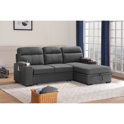 Akriti Upholstered L-Shaped Sectional Right Hand Facing