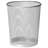 Bensonhurst Silver Round Metal Mesh Open Waste Paper Bin Lightweight Circular Mesh Trash Can (12L)