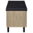 White Oak 2-door Storage Bench-854957107
