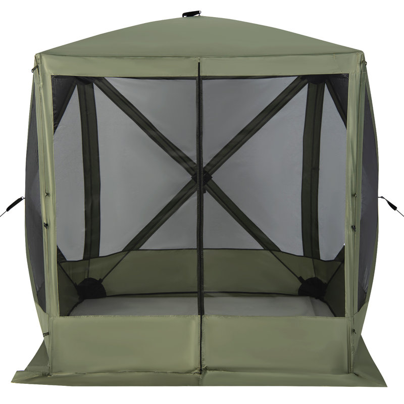 7 Ft. W x 7 Ft. D Fibreglass Pop-Up Gazebo
