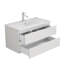 Meuble-lavabo de salle de bain avec lavabo-508443272