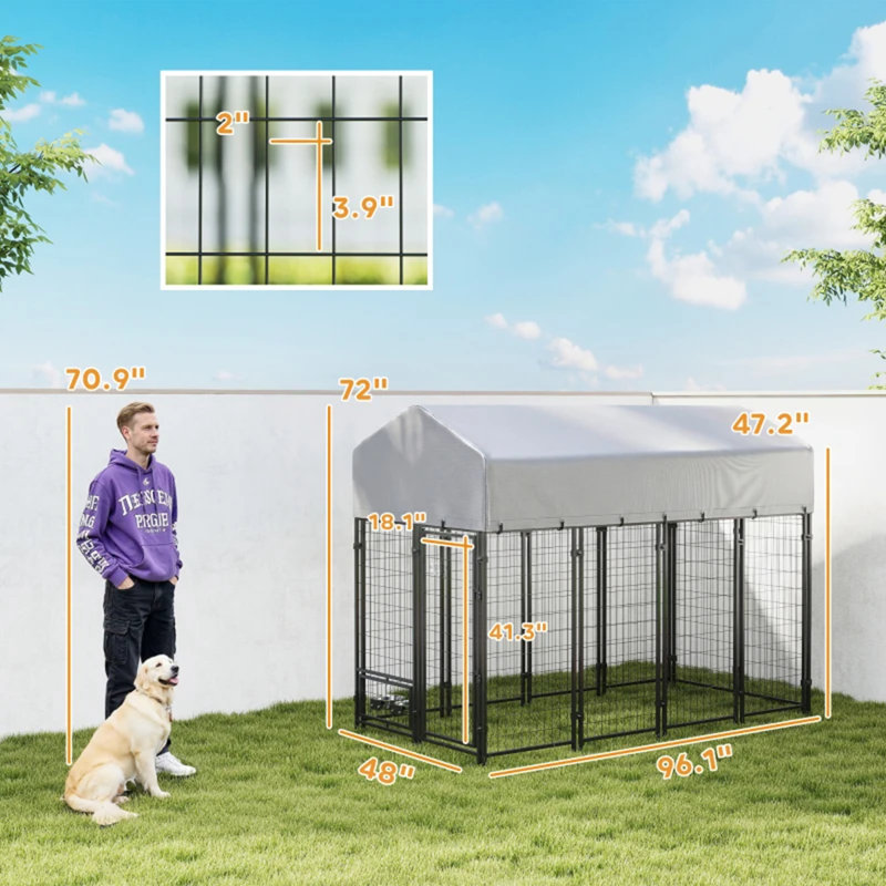 Spacious Pet Kennel