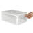 Set Of 6 Stackable Clear Plastic Shoe Storage Box