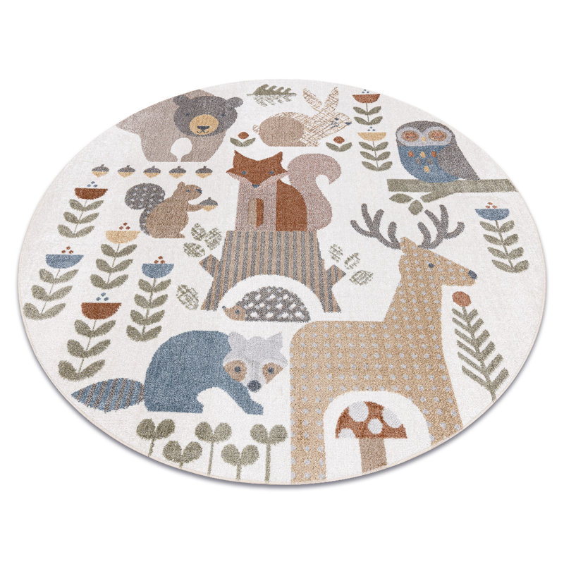 Deann Area Rug, Round 120cm