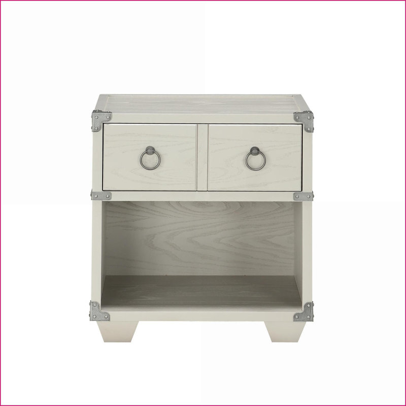 Table de chevet industrielle avec tiroir Orharmon