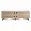 Armoire de rangement décorative 4 portes avec tablettes réglables-1127978696