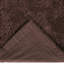 Taie décorative touffetée 100% coton Ashille de la collection Ashton, conception en médaillon, respirante et douce, certifiée OEKO-TEX, lavable à la machine, toutes saisons, 26 po x 26 po, chocolat-409766566-409766560