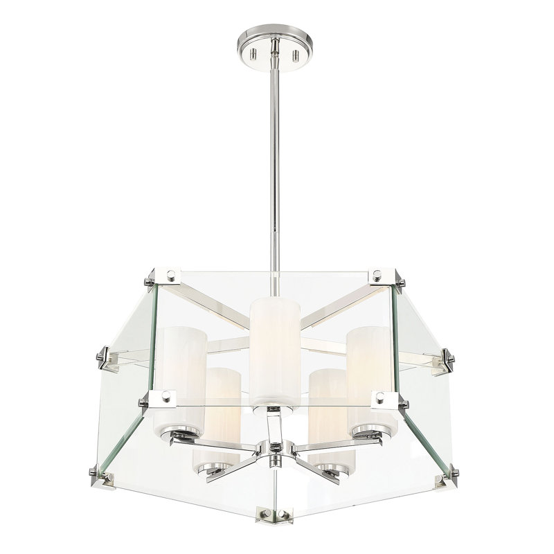 Tylor 5 - Light Dimmable Geometric Chandelier
