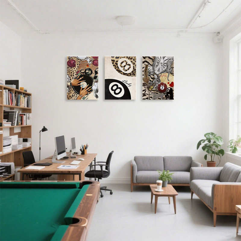3 Piece Wrapped Canvas Print