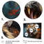 Tiger Roaring Majesty Collage II - Animals Canvas Art Print-1519929456-1519929458