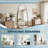 Large Framed Waterdrop Floor Mirror-847561422-847561420