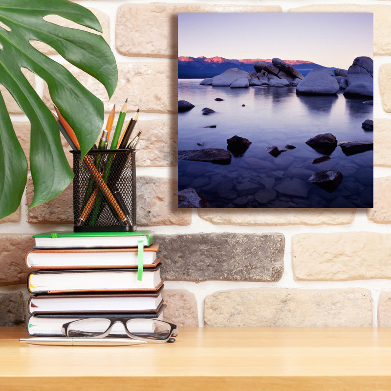 «Purple Rocks» par PhotoINC Studio, H 12 po x l 12 po x P 0,75 po