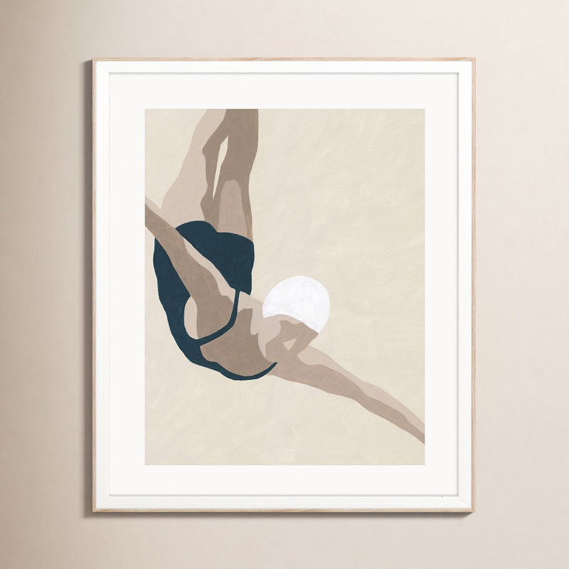 Beata Dive par Bell - peinture à cadre unique