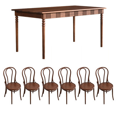 Ensemble de table de salle à manger Vintage