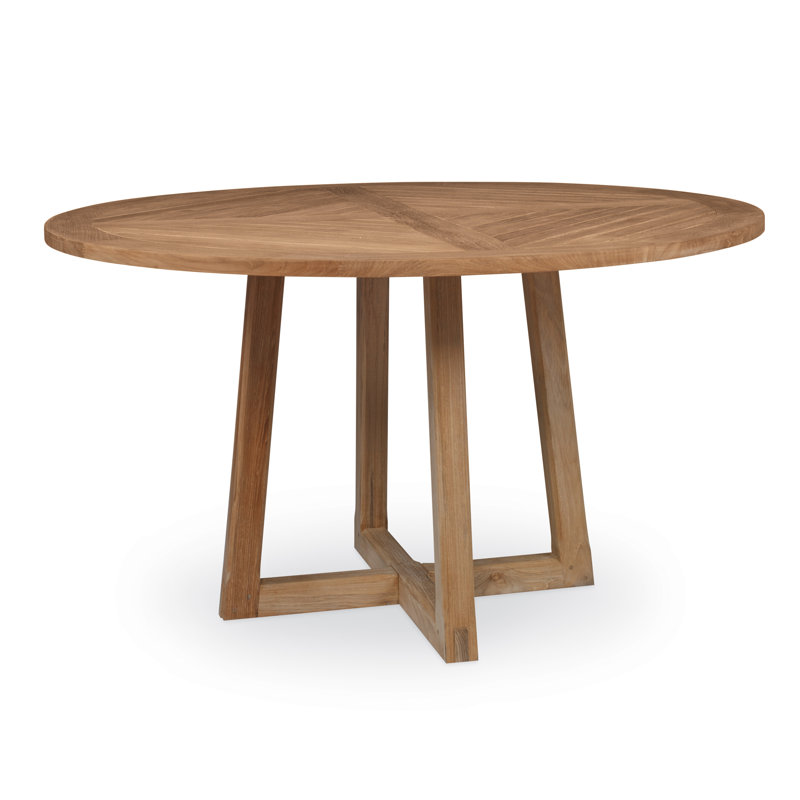 West Bay Outdoor Round Teak Dining Table