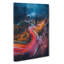 Top of Lombard Street in San Francisco in Abstract - Wrapped Canvas-55303323