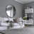 Bali Round Metal Modern Wall Mirror-1271277619-1271277620