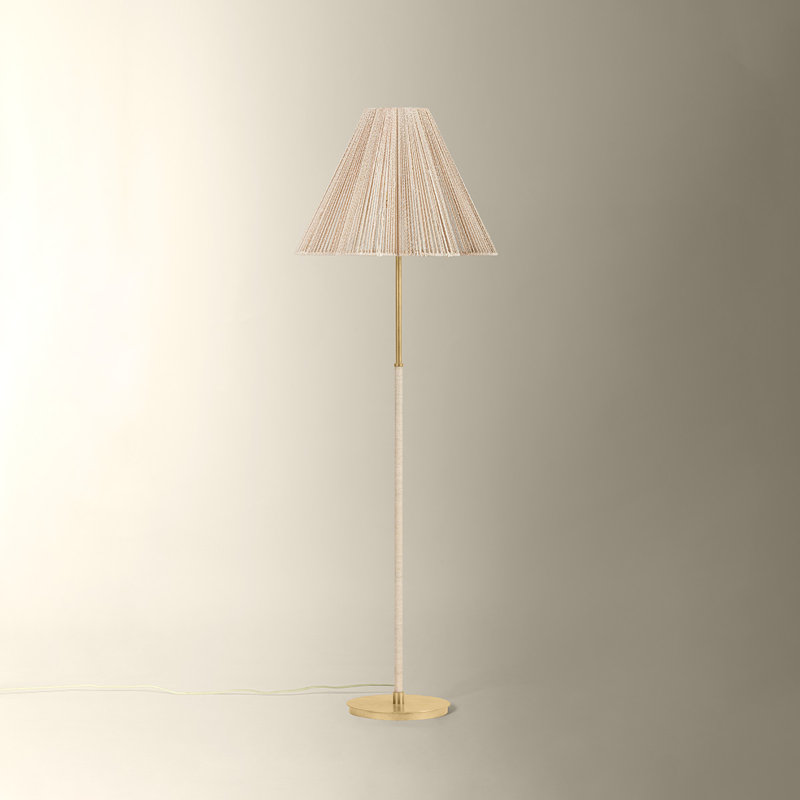 Sonoma Floor Lamp, Vintage Gold Leaf