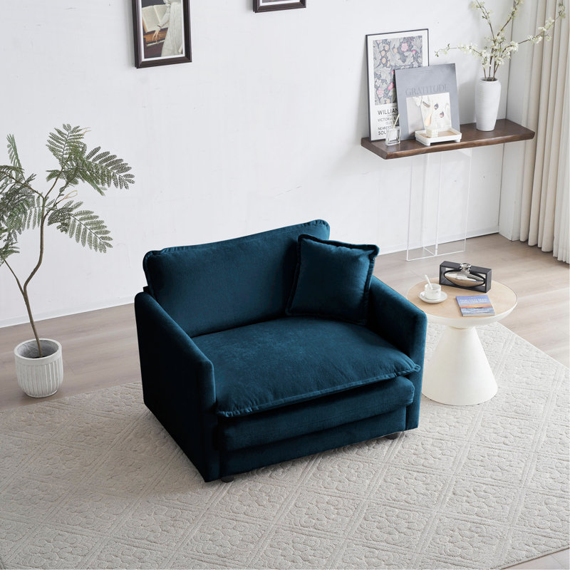 Fauteuil de lecture Comfy, Bleu