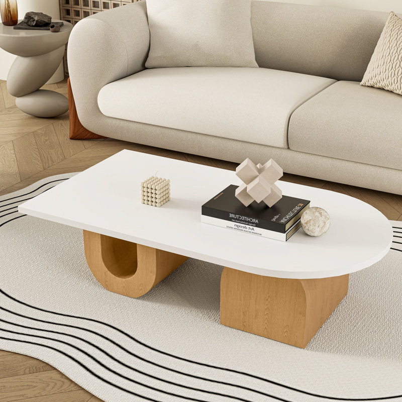Pamala Modern Wood Coffee Table