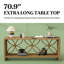 Élégante table d'entrée