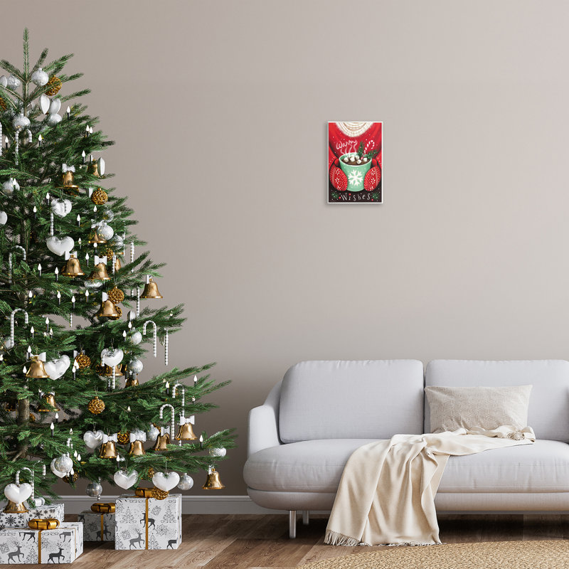 «Warm Wishes Hot Cocoa» par Elizabeth Tyndall, H 15 po x l 10 po