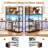 Barbarino Modular L-Shaped Iron Computer Desk-224804966