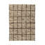 Wool Geometric Area Rug in Brown-1501782082