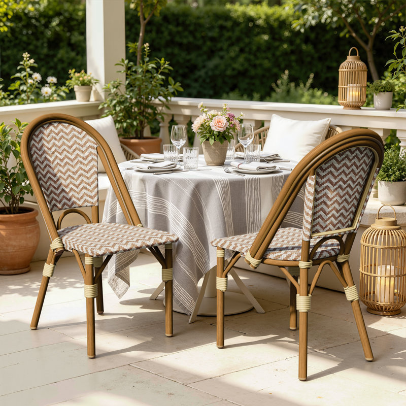 Chaise d'appoint Kasie, Brun