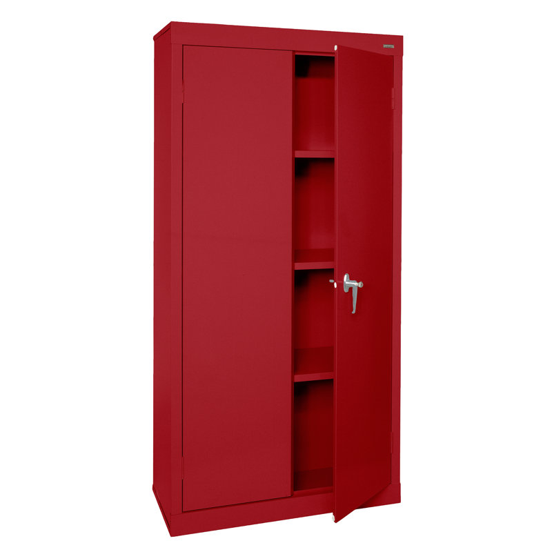 Sandusky Lee Elite 24" D x 46" W x 72" H, Steel Garage Storage Cabinet by Sandusky