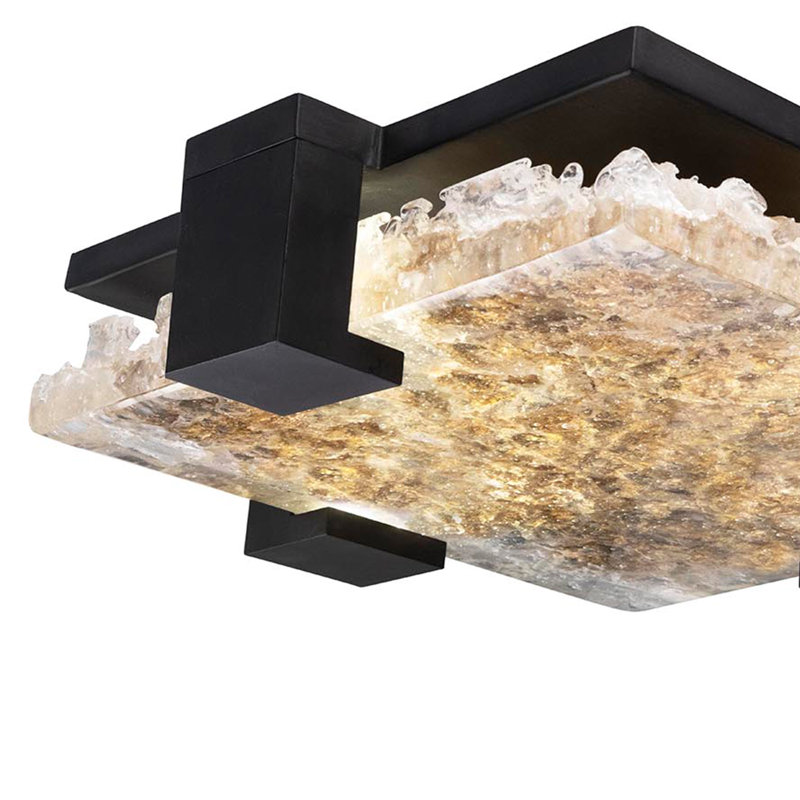 Terra 4 - Light LED Flush Mount, Black, Gold