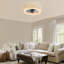 Ventilateur de plafond 20 "à intensité variable avec lumière DEL et télécommande