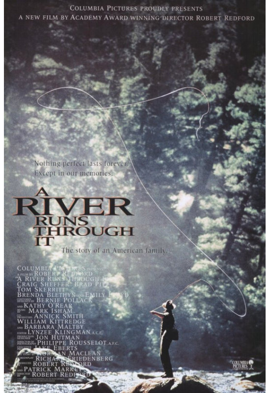 Affiche de film A River Runs Through It (11 X 17) - Article # MOVED2797