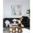 Modern Square Oil Painting with Frame