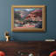 Caprock Canyon - Peinture sur toile encadrée-2109873753