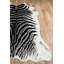 Acadia Animal Print Area Rug in Black