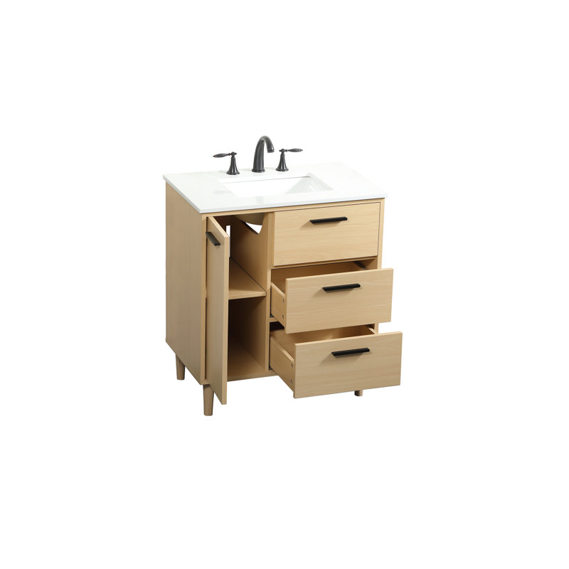 Ensemble de meuble-lavabo simple 30 po Baldwin, Érable