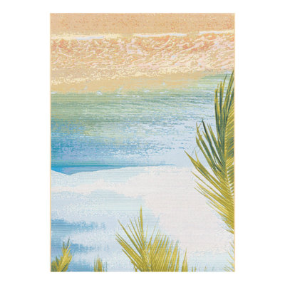 Tapis côtier d'extérieur Multi_Unique Loom