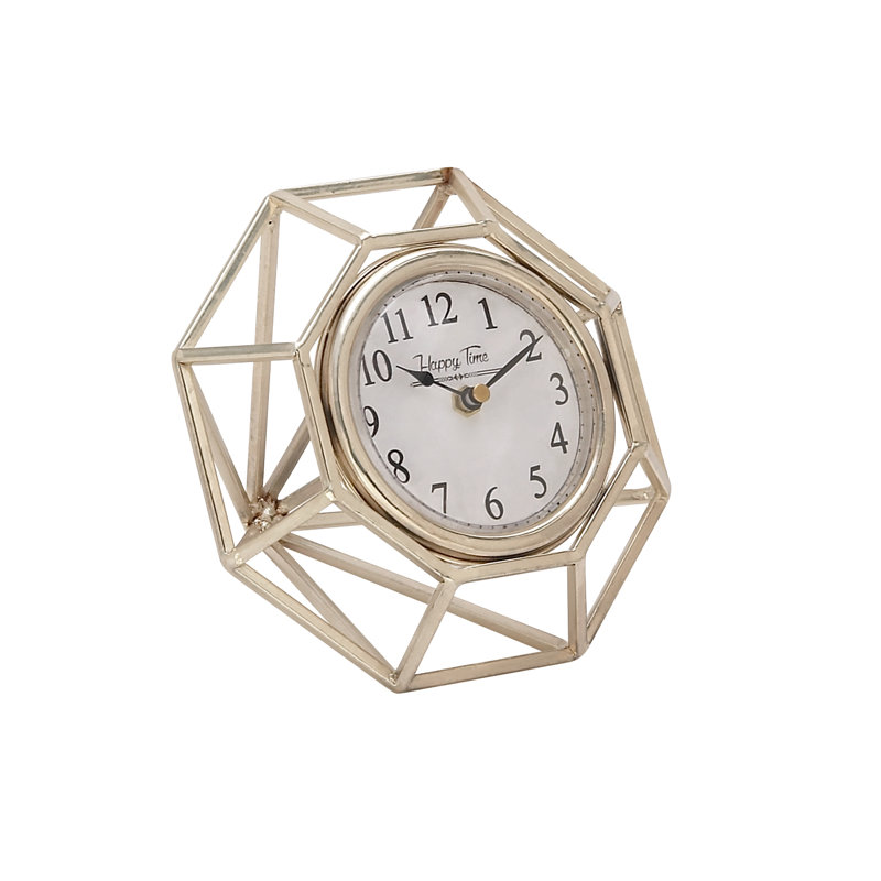Horloge de table, Argent argent