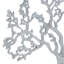 Sculpture d'arbre en aluminium Hakon