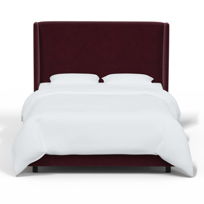 Tilly Upholstered Wingback Bed