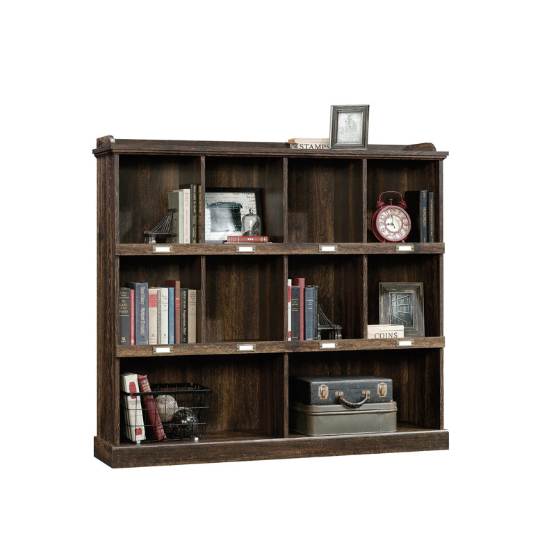 Bibliothèque, finition brune