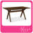 Lukas Mid-Century Modern Dining Table