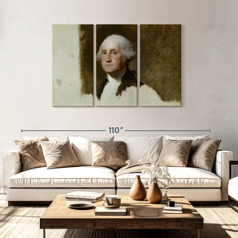 Leisha George Washington, H 48 po x l 74 po