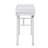 Metal Vanity Desk With One Drawer, White-260748607