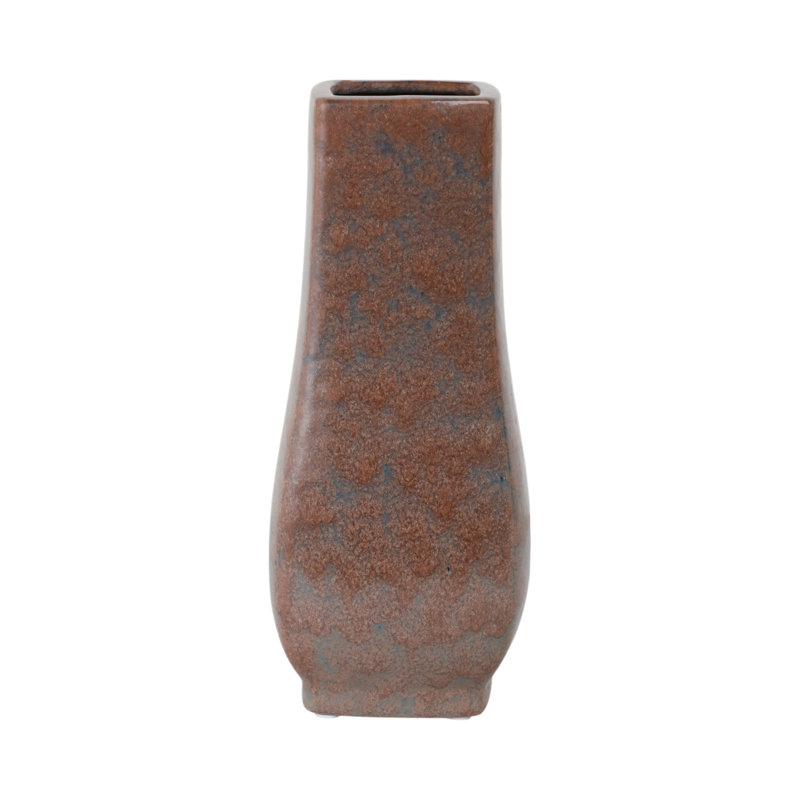 Grand vase en céramique Dakota Fields Gresham, Hauteur totale - 14 po 