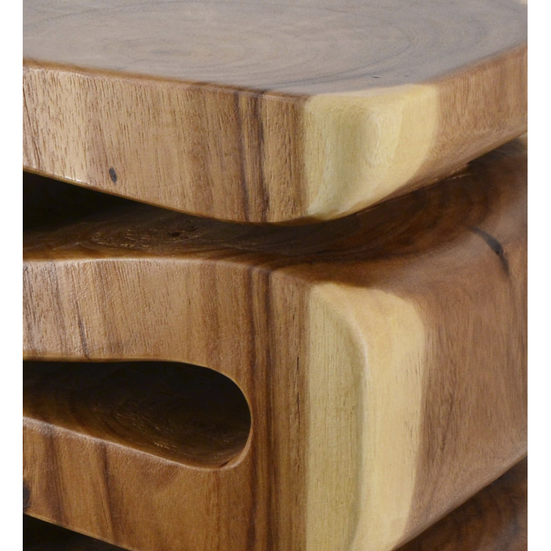 Solid Wood Accent Stool