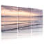 Ensemble de 3 toiles murales « Coucher de soleil sur glace » pour la décoration du salon, de la chambre et de la maison-129074060