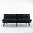 Black Convertible Folding Modern sofa Bed-823974377